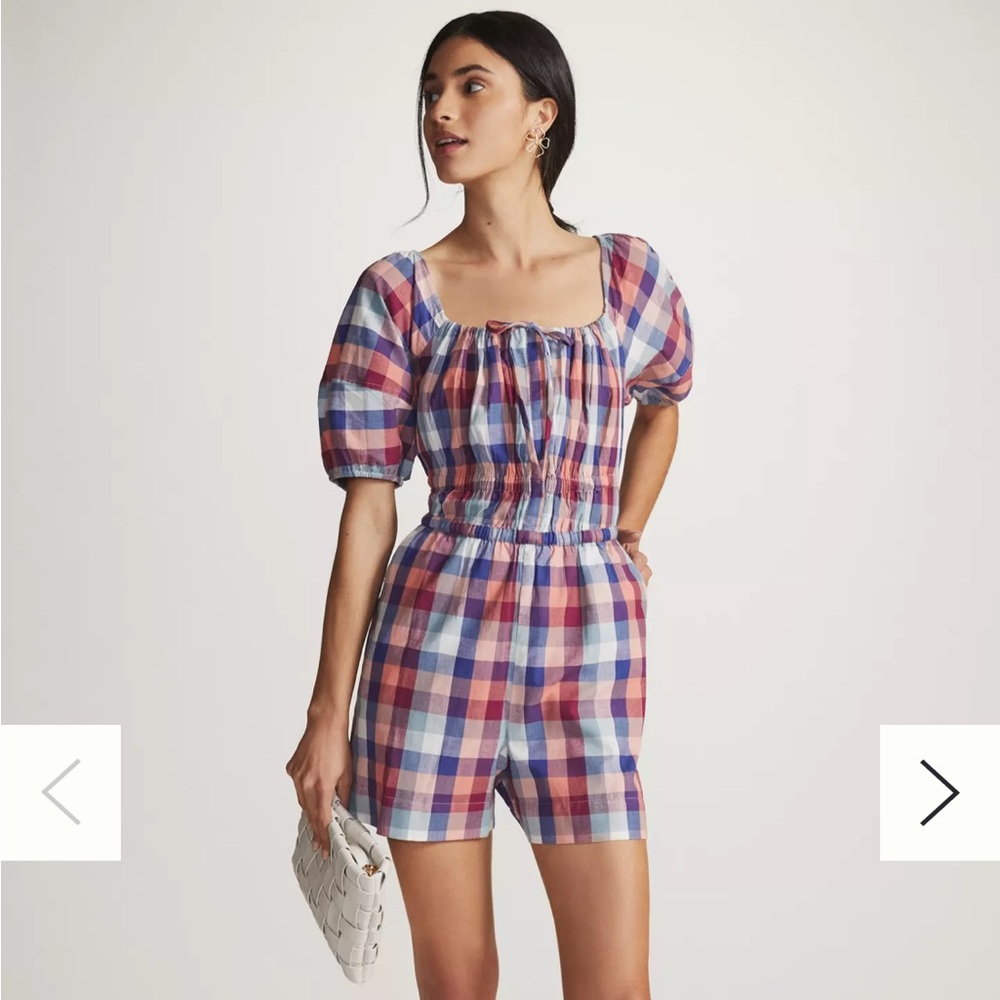 Anthropologie Kopal Brea Cotton Romper, size small, NWT